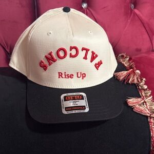 OTTO Falcons Hat - Cream and Black Men/ Women.